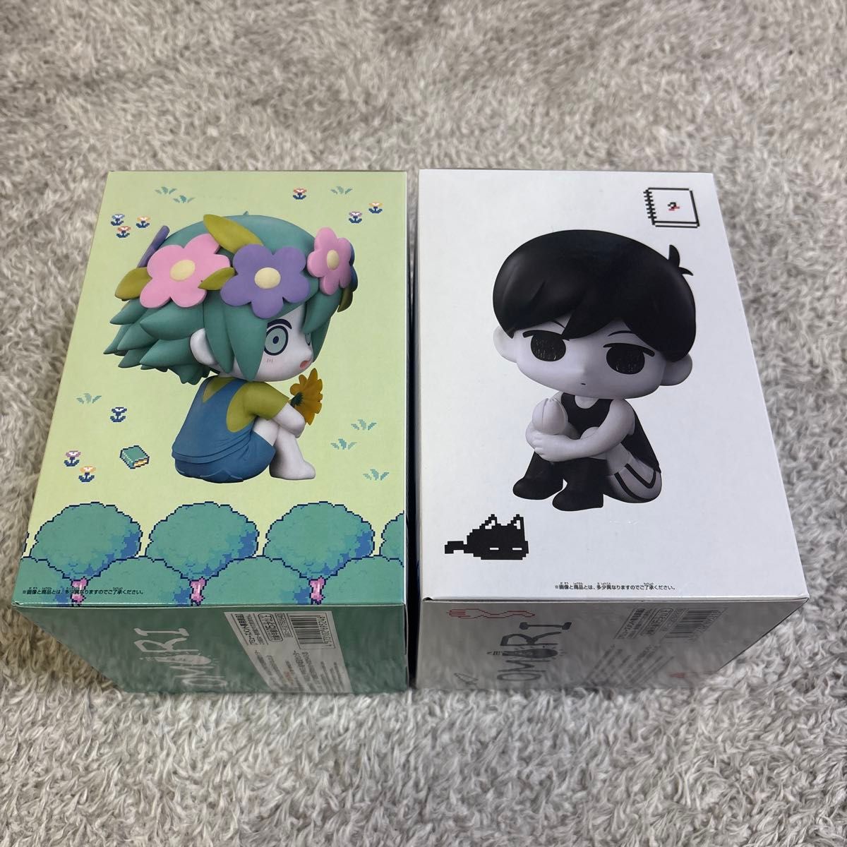 OMORI おすわりフィギュア オモリ バジル 各3個 6個セット OMORI