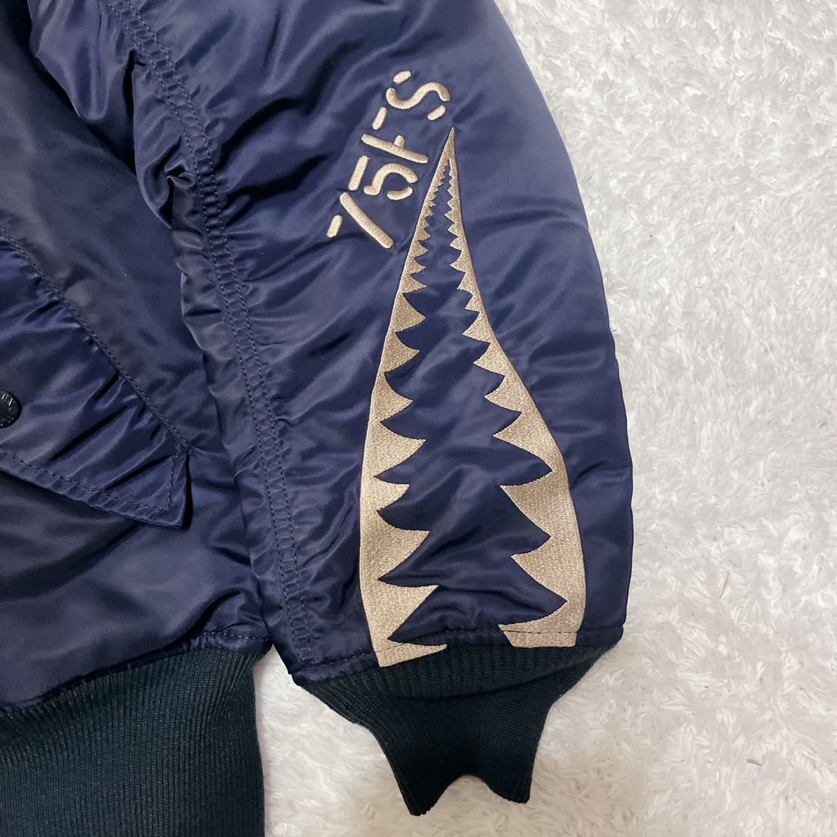 極美品 AVIREX フライトジャケット フライングシャーク FLYING SHARKS