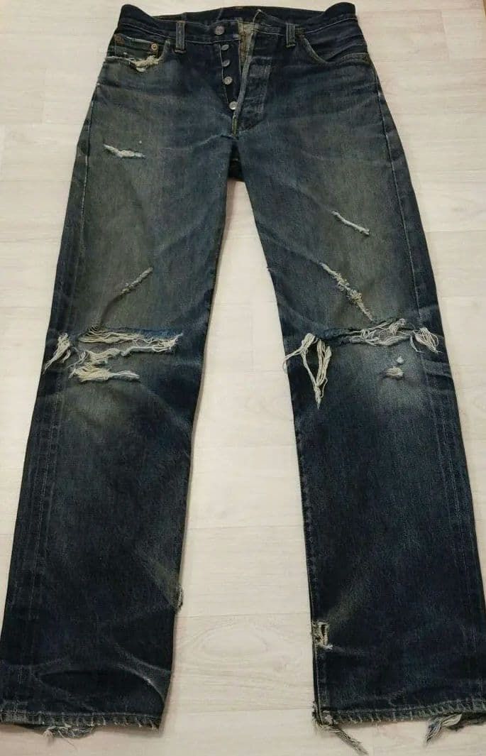 バレンシア製】Levi's 501XX 赤耳 セルビッジ 鬼ヒゲ ハチノス｜Yahoo