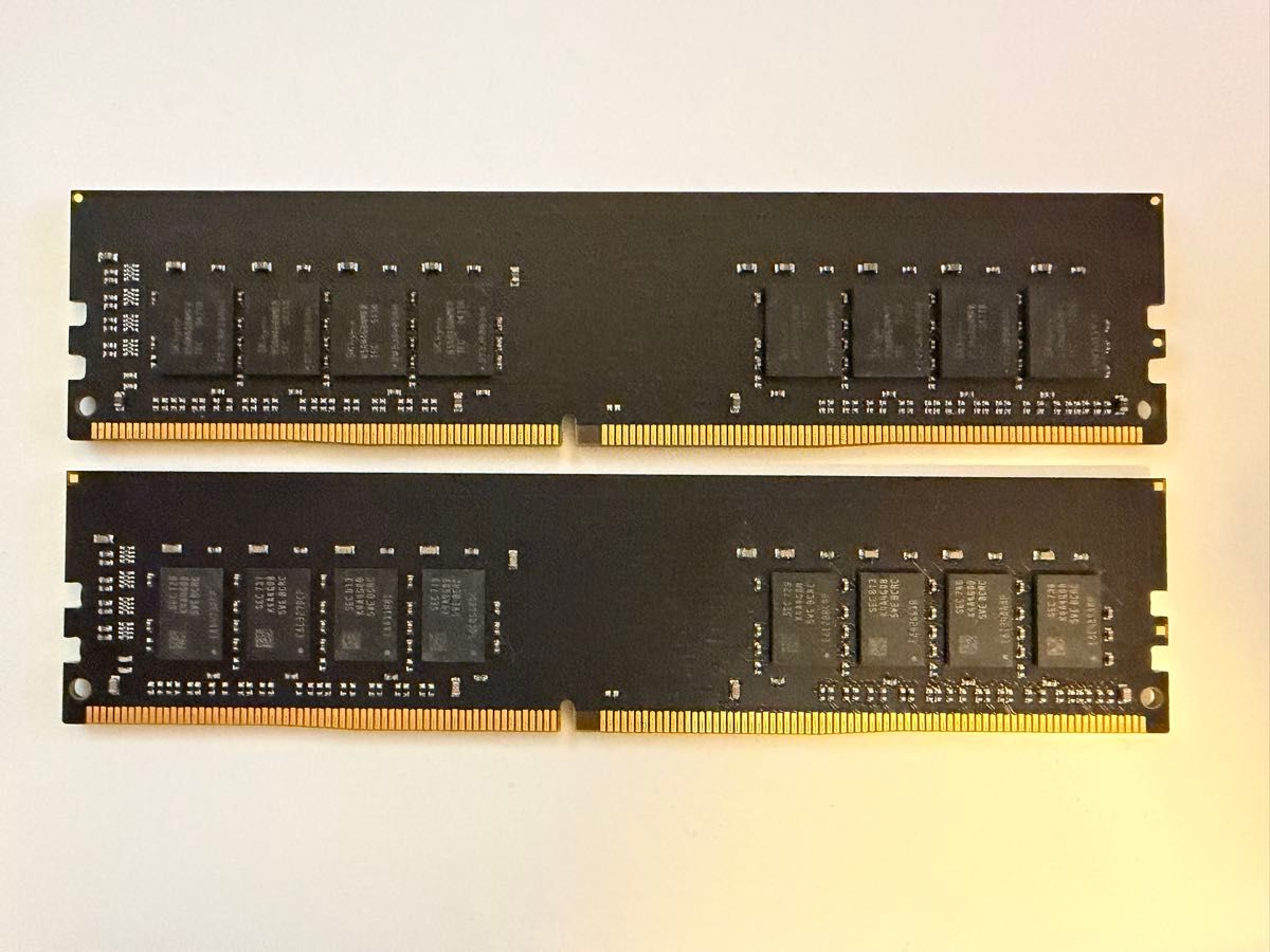 DDR4-2400 8GB×2枚 合計16GB デスクトップ用メモリ｜Yahoo!フリマ（旧