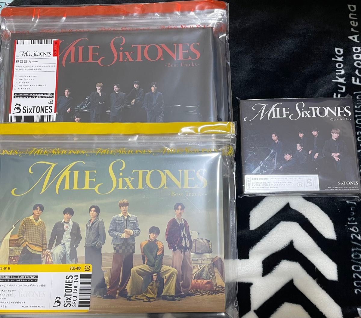 MILE SIXTONES アルバム 3枚セット 3形態同時購入Blu-rayセット