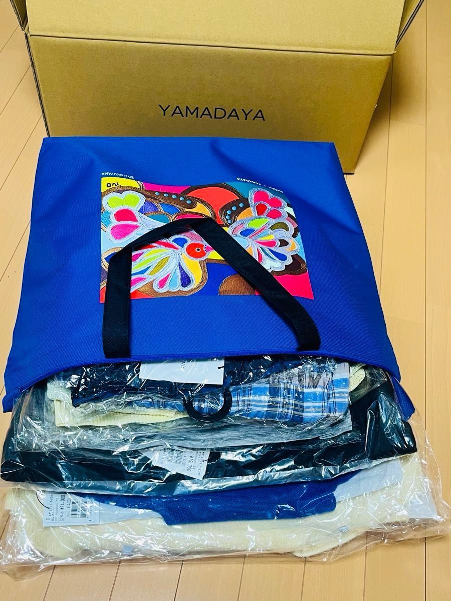 2026年 YAMADAYA 福袋 2万円 ¥22 000 ワンピース ニット ブラック