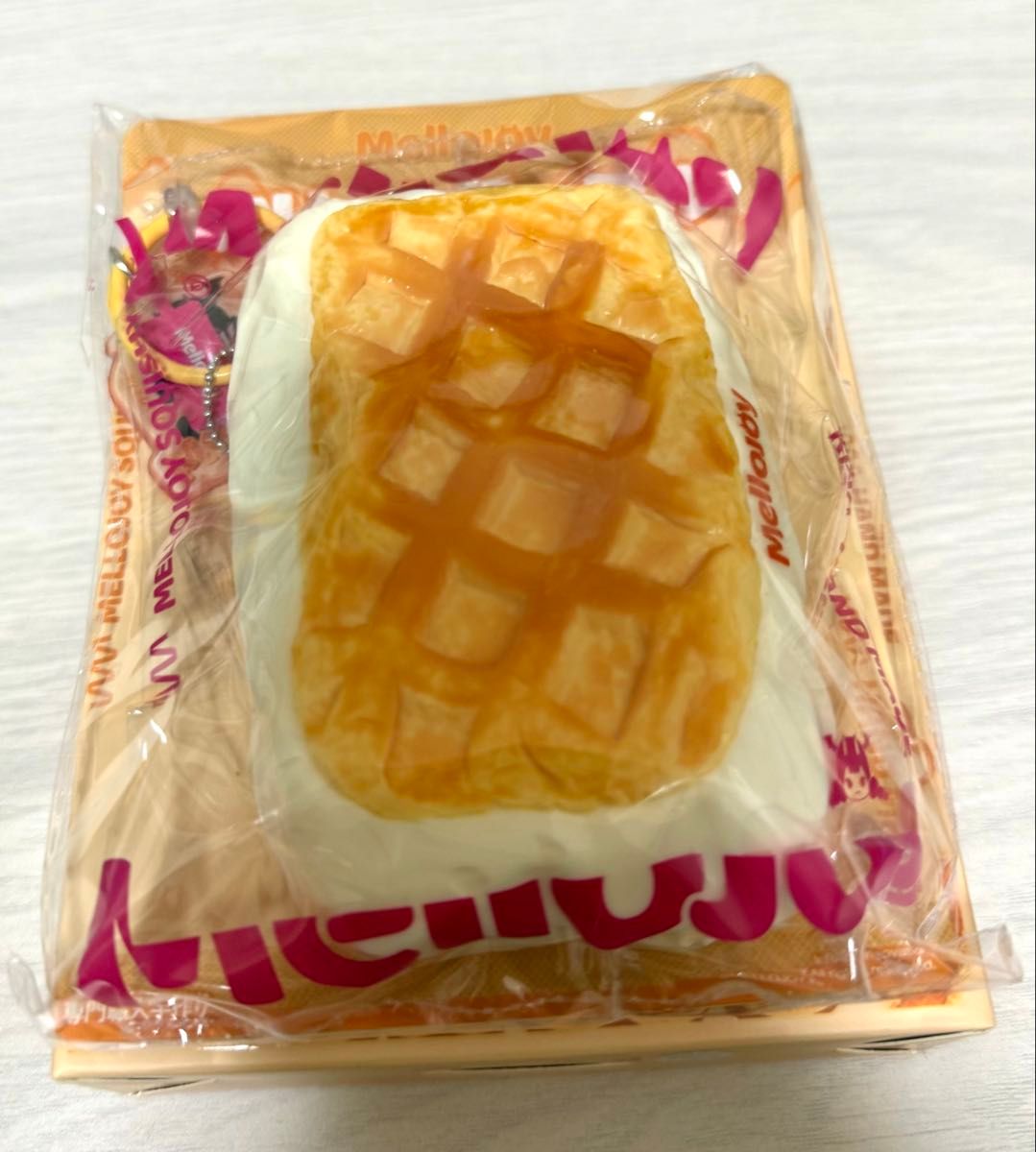Mellojoy メロジョイ mellojoy スクイーズ ワッフル スクエア クリーム