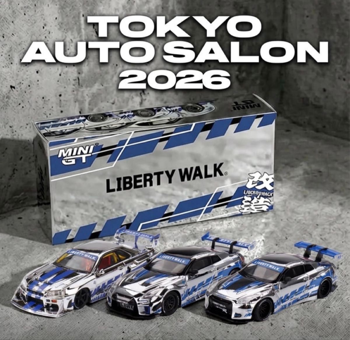 MINIGT LBWK 東京オートサロン2026 GT-R3台セット｜Yahoo!フリマ（旧