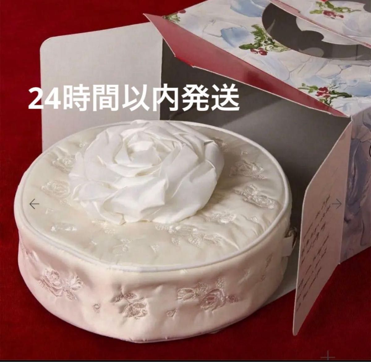 新品未使用】POPPY ケーキバッグ Rose cream cake bag あさぎーにょ