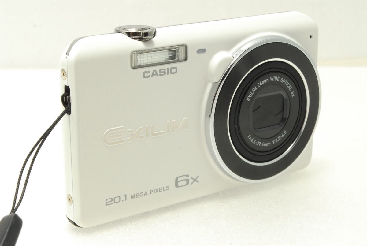 CASIO EXILIM EX-ZS35 スマホ転送 動作確認済 ホワイト コンデジ