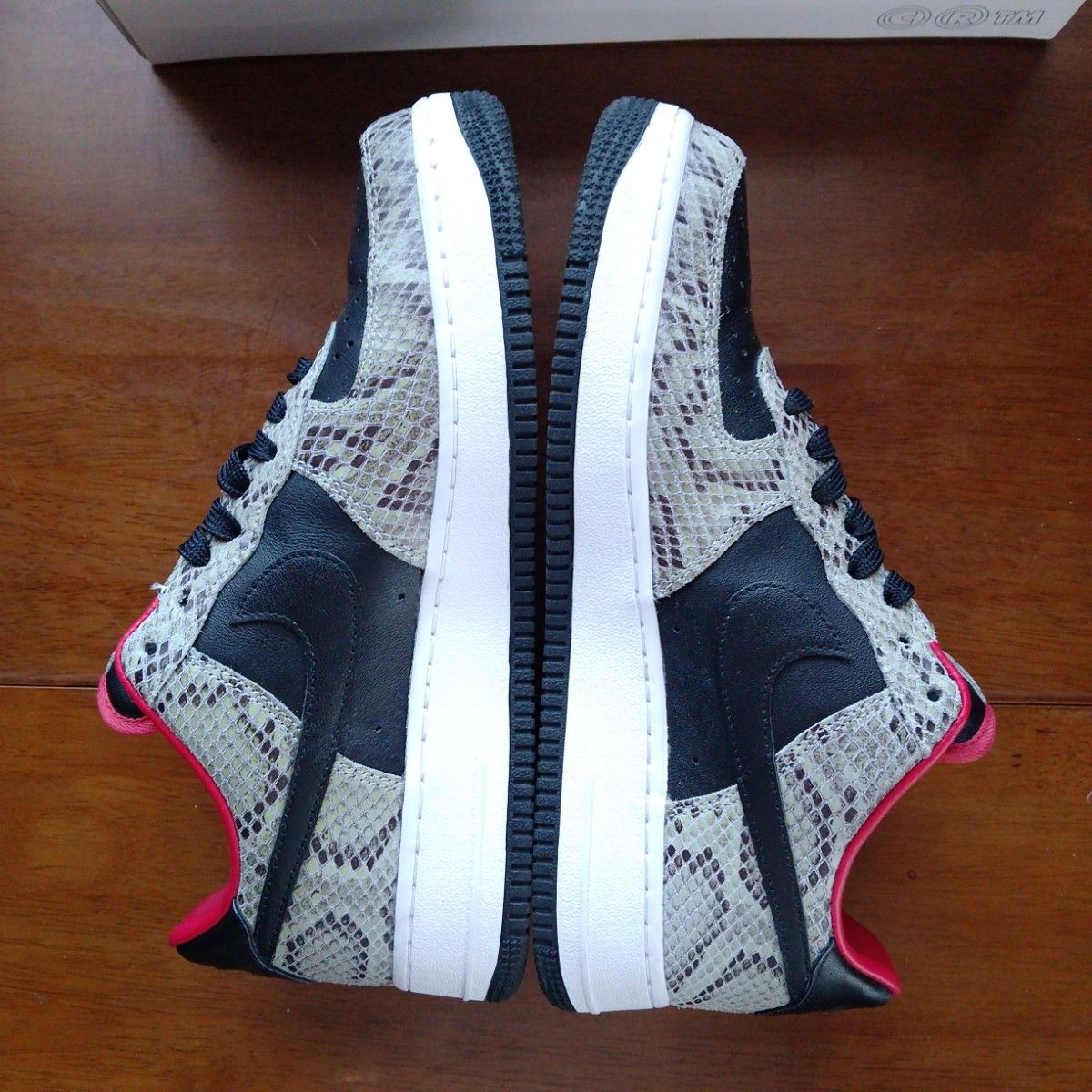 NIKE BY YOU エアフォース1 UNLOCKED BY YOU SNAKE 27 5cm バイユー