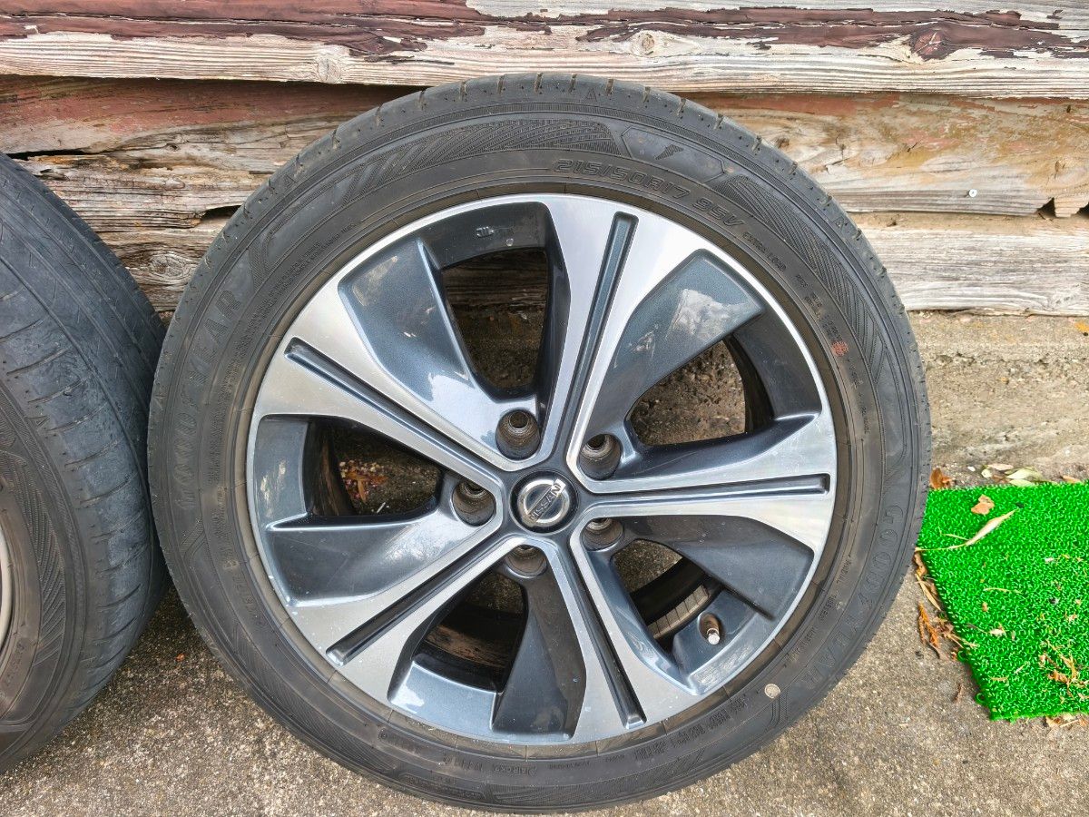 日産 リーフ ZE1 純正ホイール 4本セット EfficientGrip RVF02 215