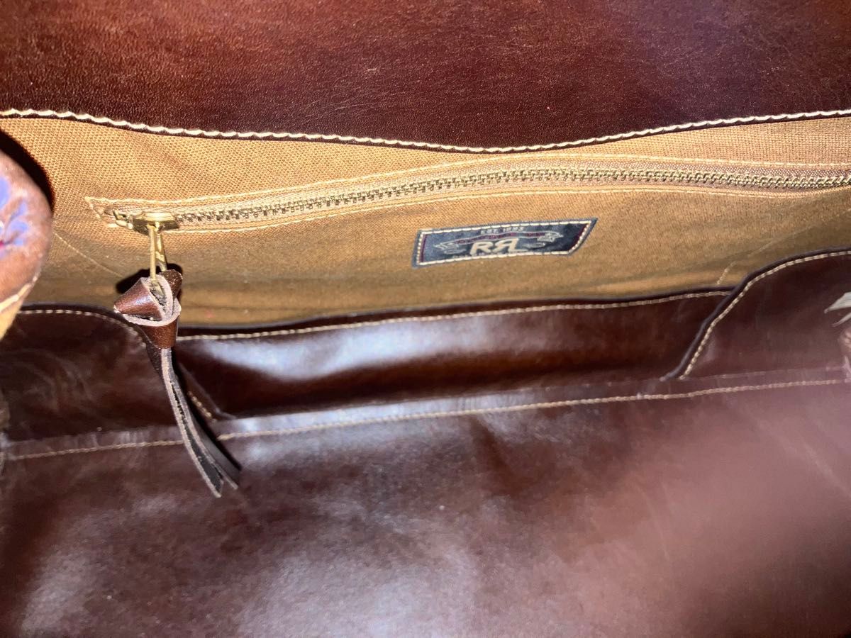 RRL ダブルアールエル ラルフローレン ボストンバッグ ハンドウーブン
