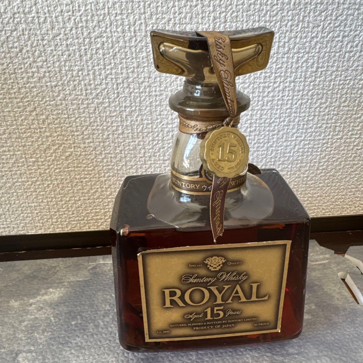 SUNTORY ROYAL サントリー ローヤル 15年 ウイスキー ゴールドラベル