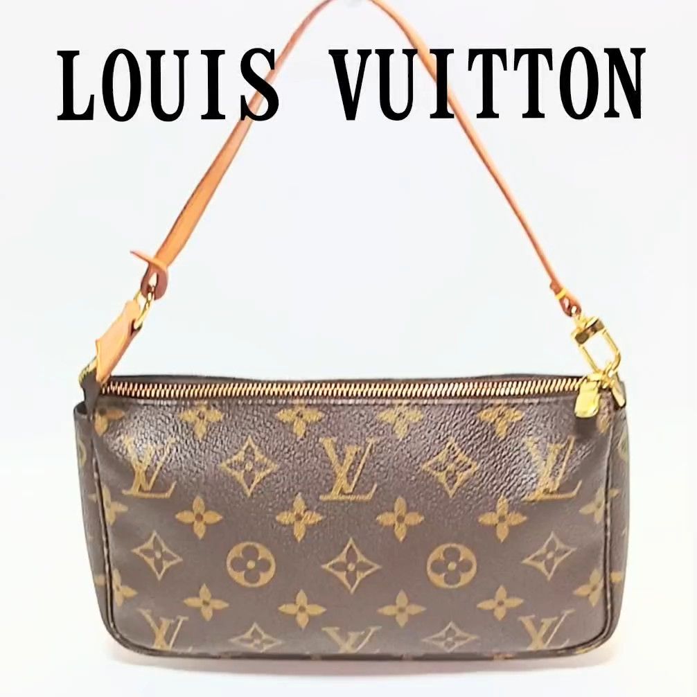LOUIS VUITTONルイヴィトン 美品 モノグラム ポシェット・アクセ