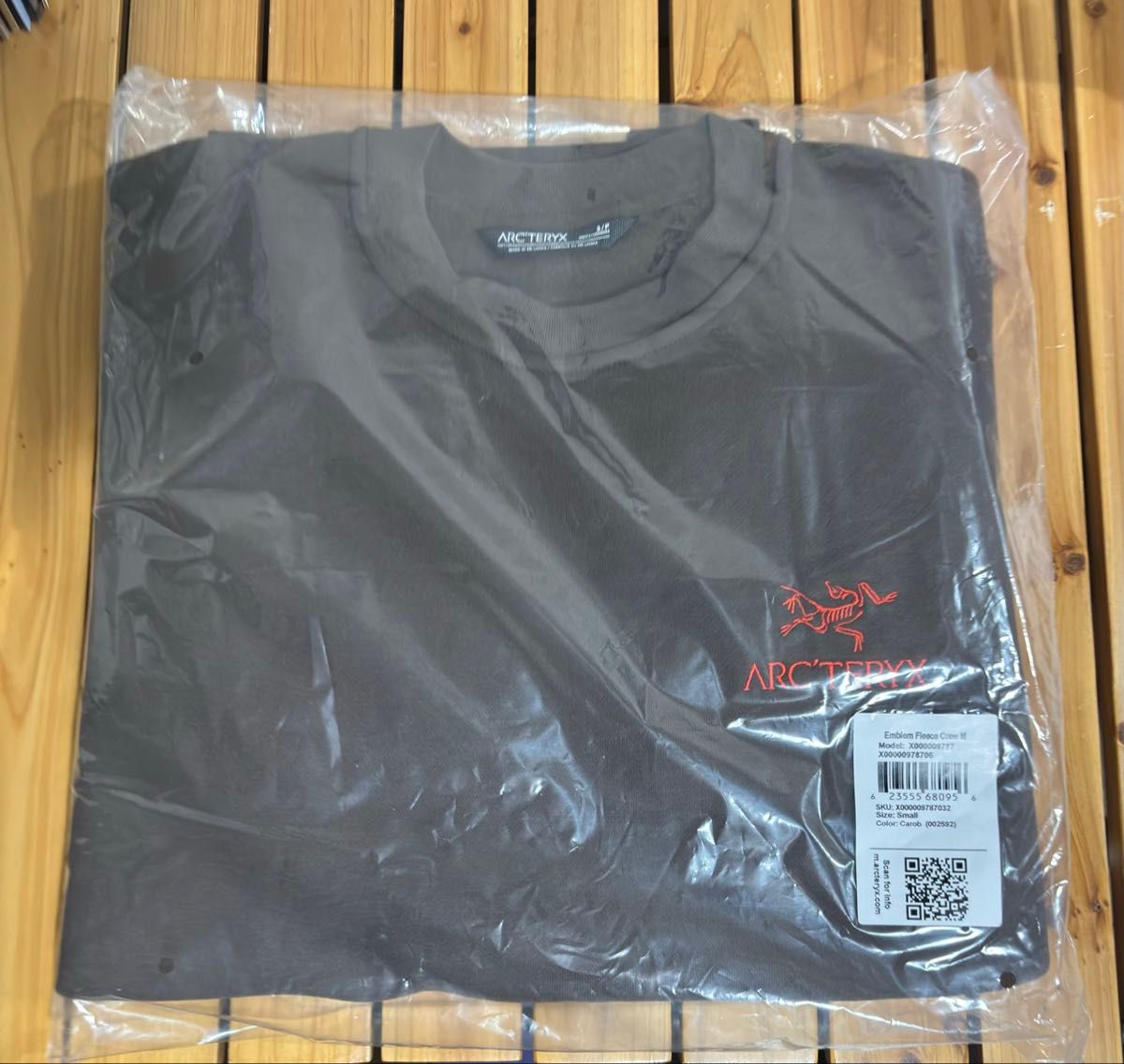 新品未使用】Small Emblem Fleece Crew M ブラウン｜Yahoo!フリマ（旧