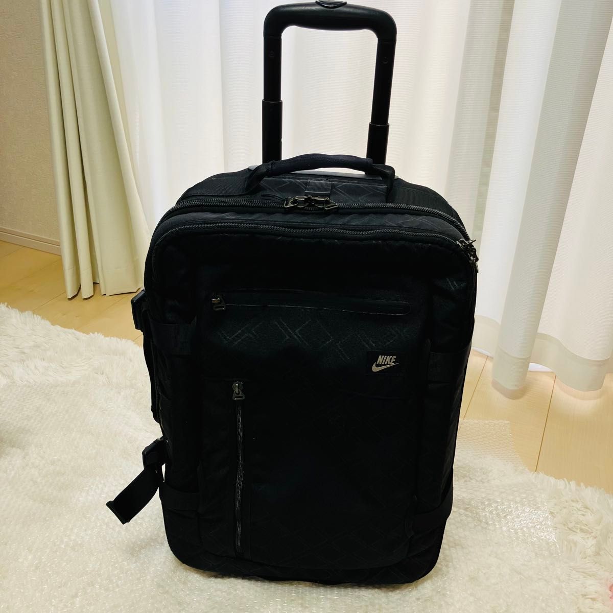 希少 NIKE ナイキ キャリーバッグ スーツケース ブラック FiftyOne49