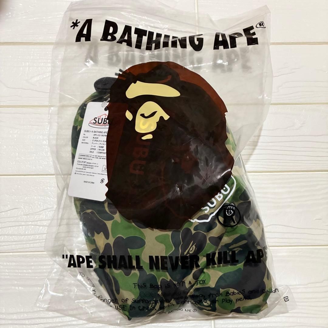 新品L／A BATHING APE x SUBU Puffer Sandals｜Yahoo!フリマ（旧PayPay