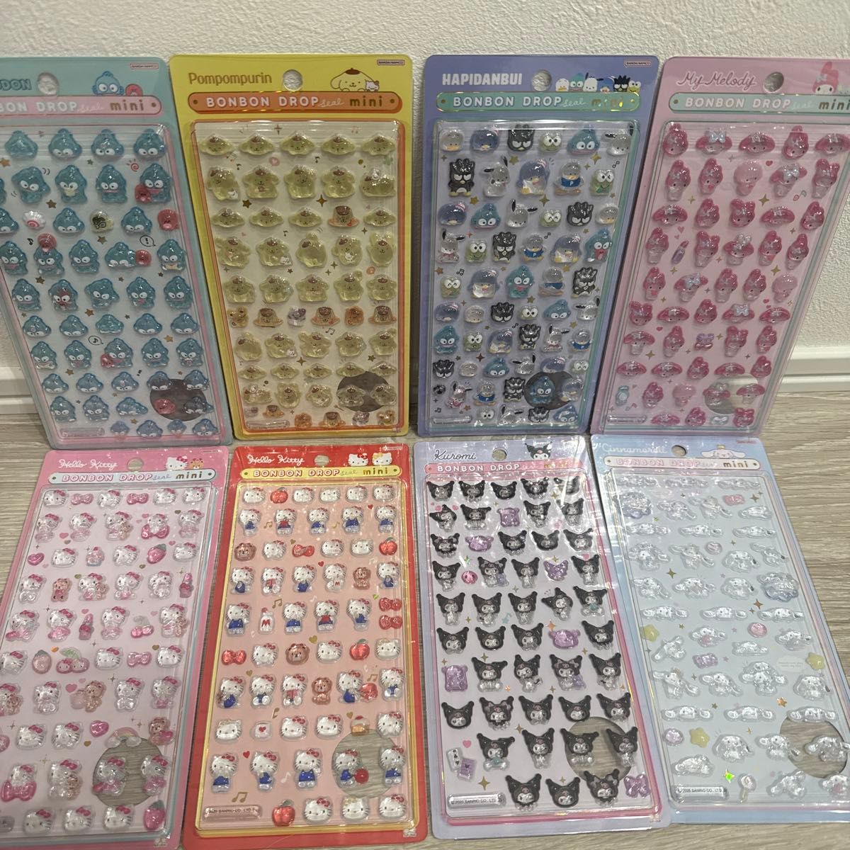 ボンボンドロップシール サンリオ ミニ コンプリート｜Yahoo!フリマ