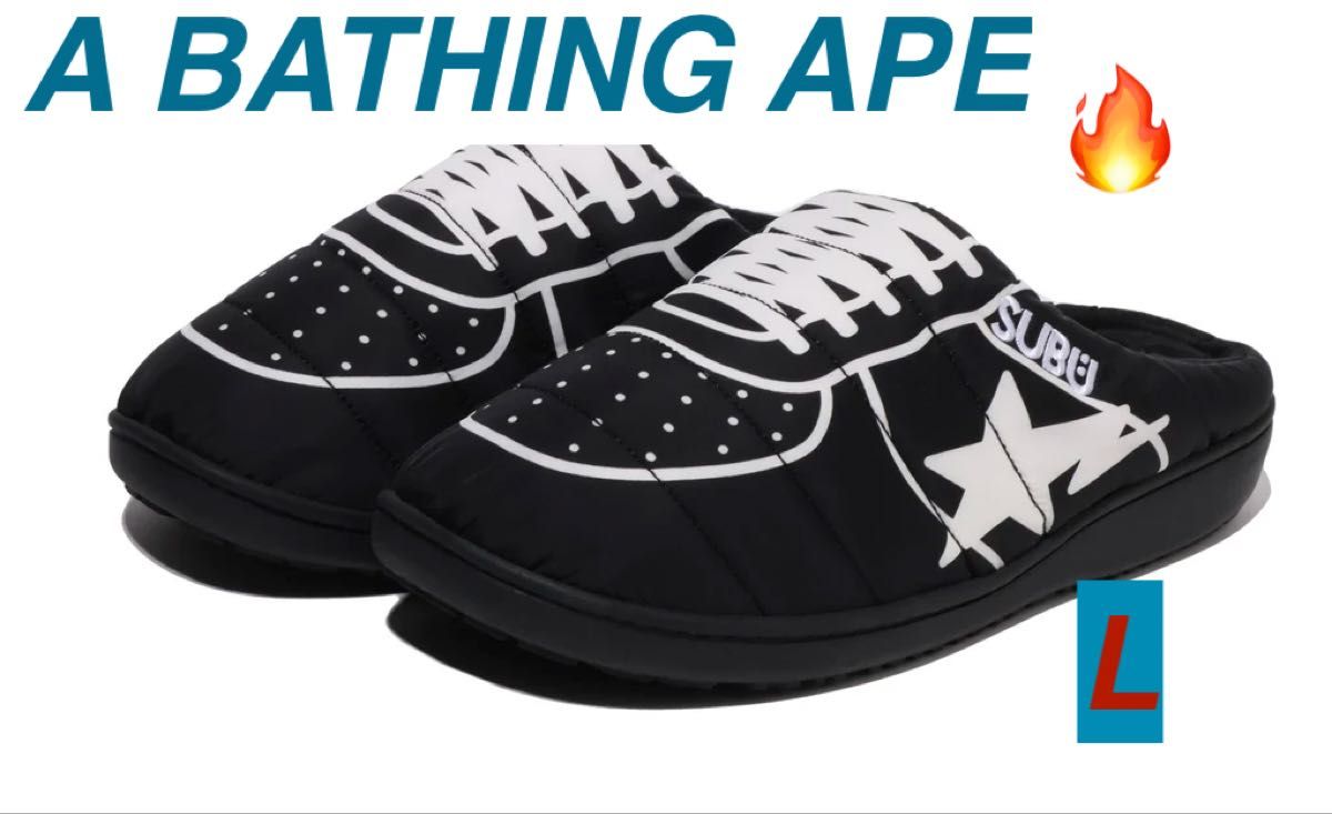 BAPE SUBU ベイプ PUFFER SANDALS L26〜27 5｜Yahoo!フリマ（旧PayPay