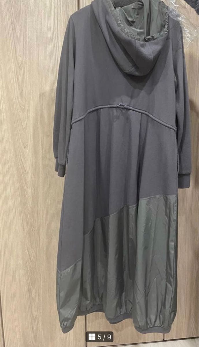 LASUD ラシュッド バルーンシルエット異素材ワンピース 新品未使用