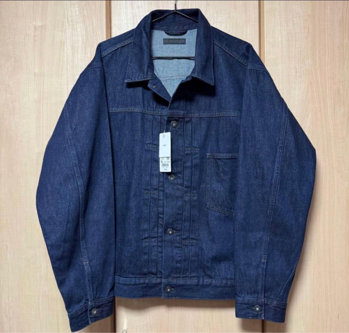 新品未使用】ユニクロ デニムトラッカージャケット 68BLUE 1st大戦 XL