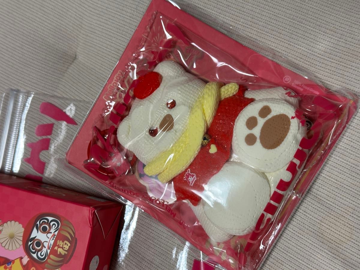 mellojoy 赤ずきん熊 新年チーム メロジョイ スクイーズ 鏡餅熊｜Yahoo