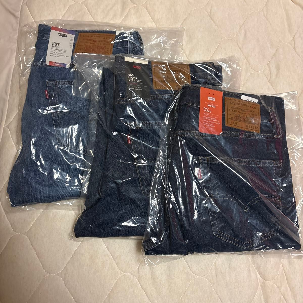 新品 Levis リーバイス 福袋2026 HAPPY BAG Cタイプ サイズ W34｜Yahoo