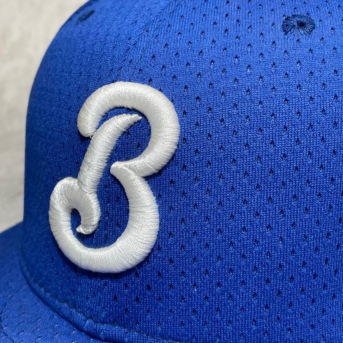 横浜ベイスターズ NEW ERA キャップ 旧ロゴ β ベータ 青色 TBS時代