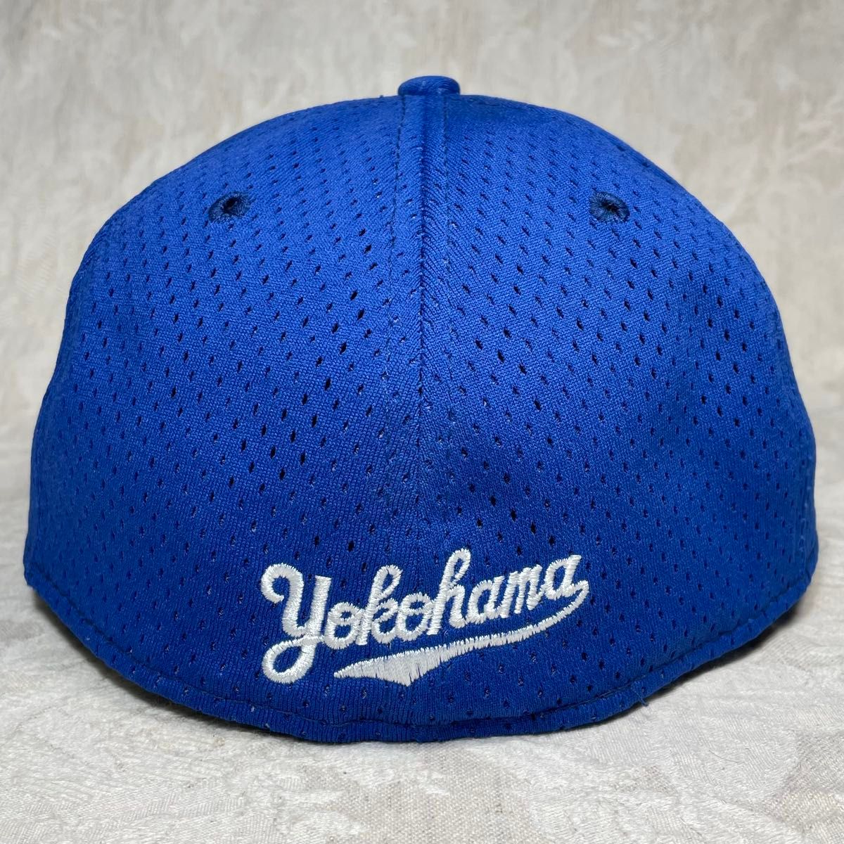 横浜ベイスターズ NEW ERA キャップ 旧ロゴ β ベータ 青色 TBS時代