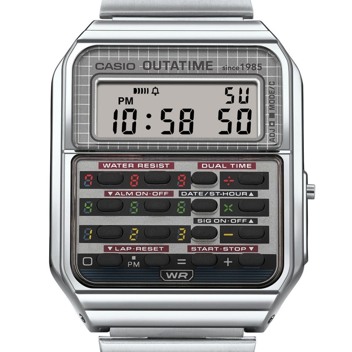 新品 CASIO CA-500WEBF-1AJR バックトゥザフューチャー カシオ Back to