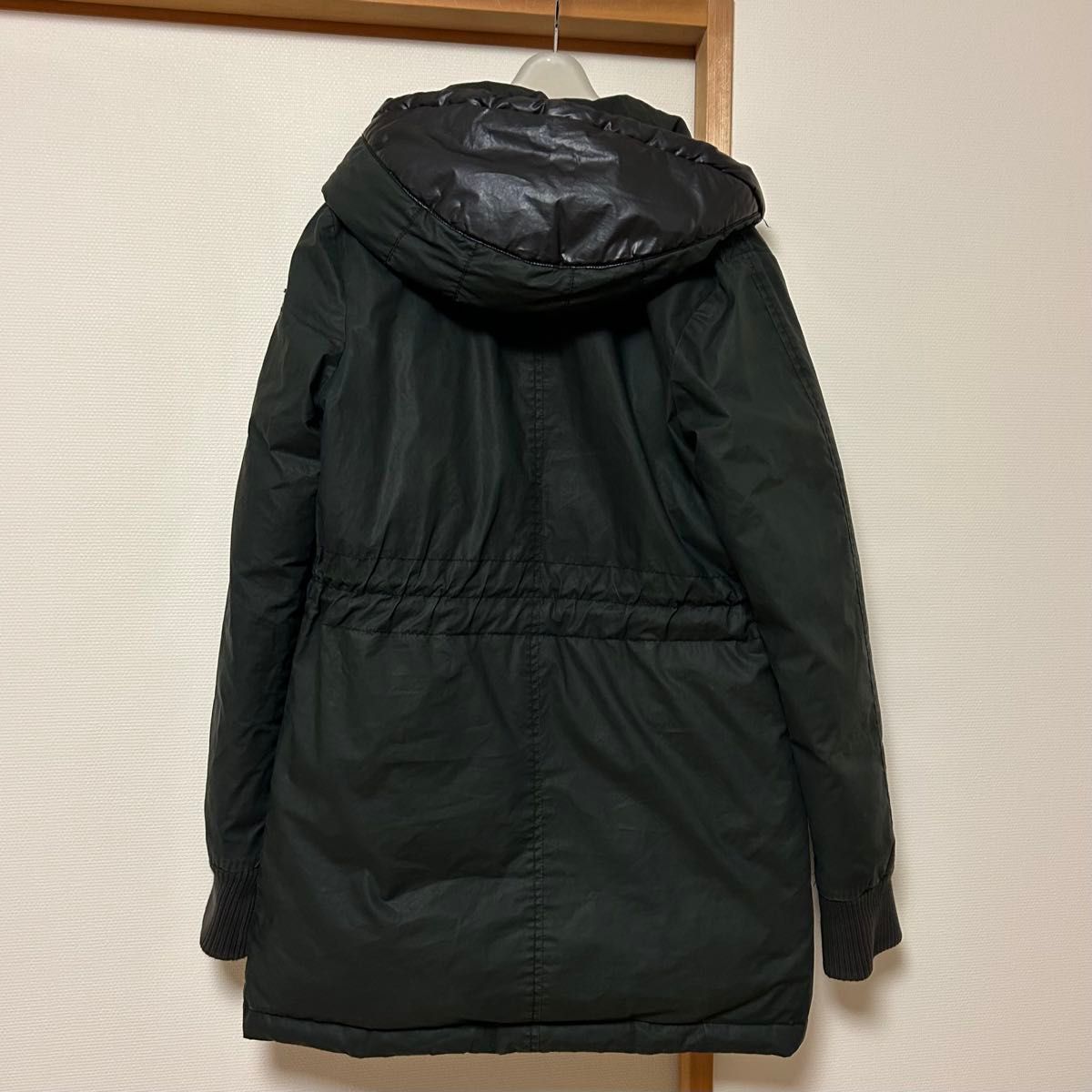 DIESEL プリマロフト ダウン フード付き モッズコートTYPE N78 黒