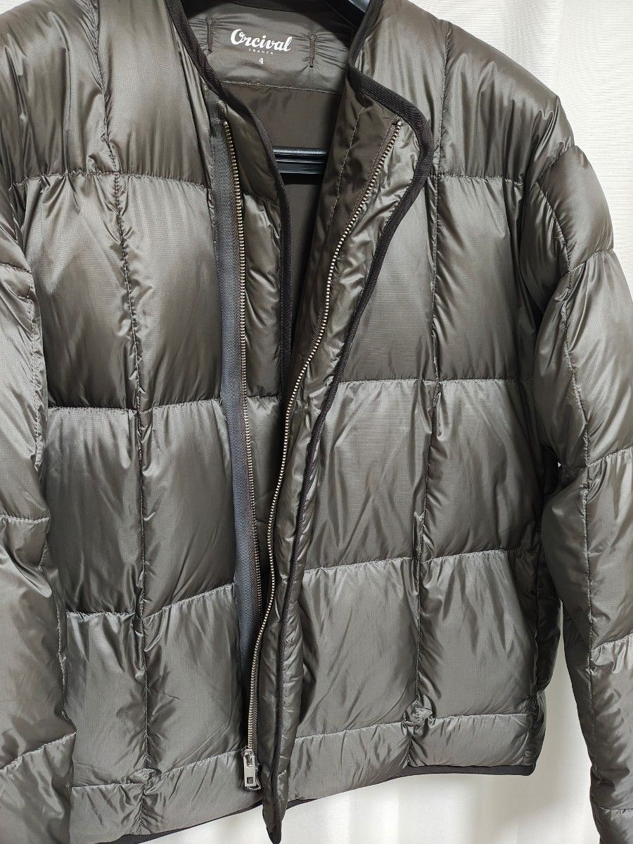 ORCIVAL オーシバル PERTEX(R) キルトダウンノーカラーブルゾン 中古美