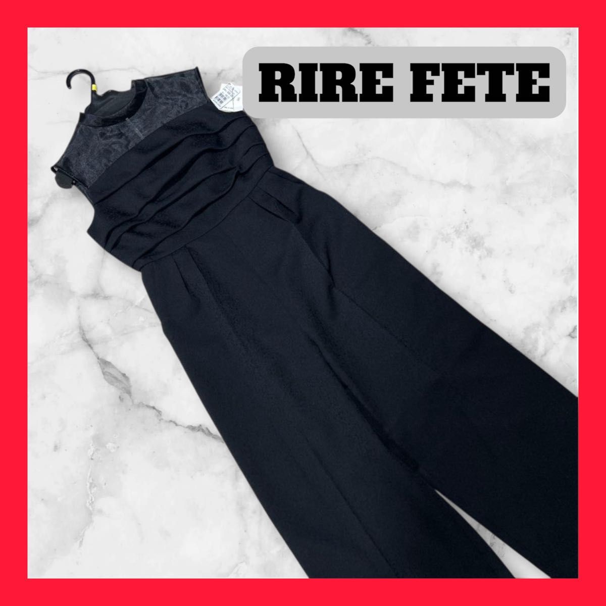お値段交渉可 新品【定価38 000円】Rire Fete ドレスオールインワン