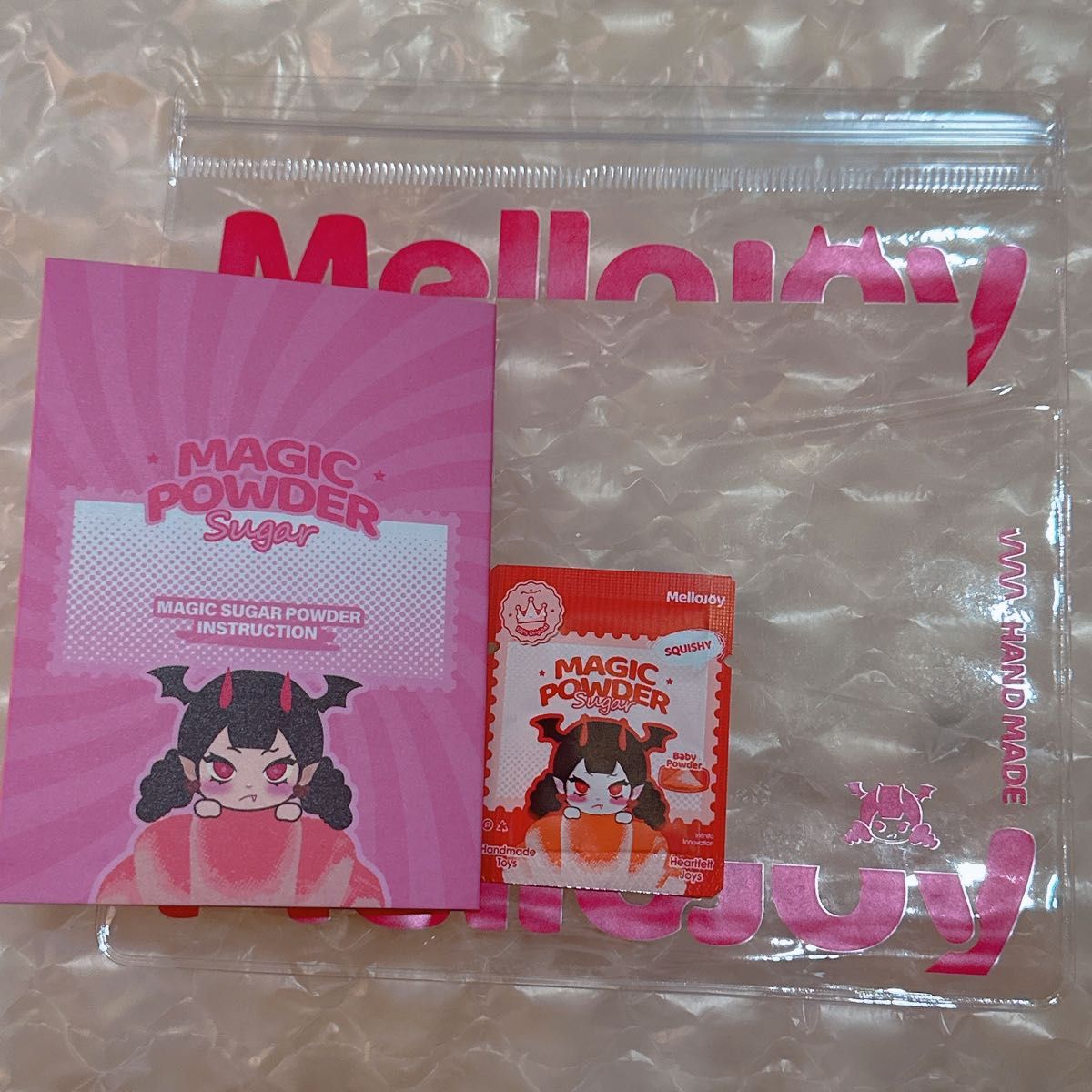 メロジョイ マジックパウダー ロゴ入り袋 mellojoy スクイーズ｜Yahoo