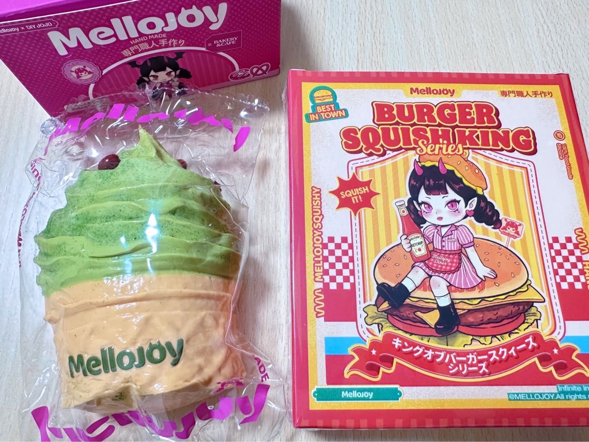 メロジョイ mellojoy スクイーズ 2点＋おまけスクイーズセット 水感