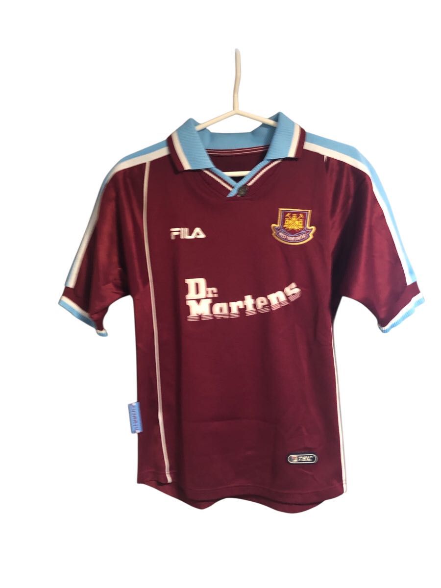 99-01 Westham United ユニフォーム/サイズS/ウエストハム/ドクター