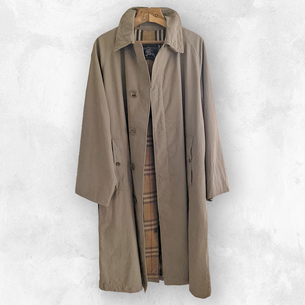 希少 60s Burberry walking pattern バルマカーンコート 一枚袖｜Yahoo