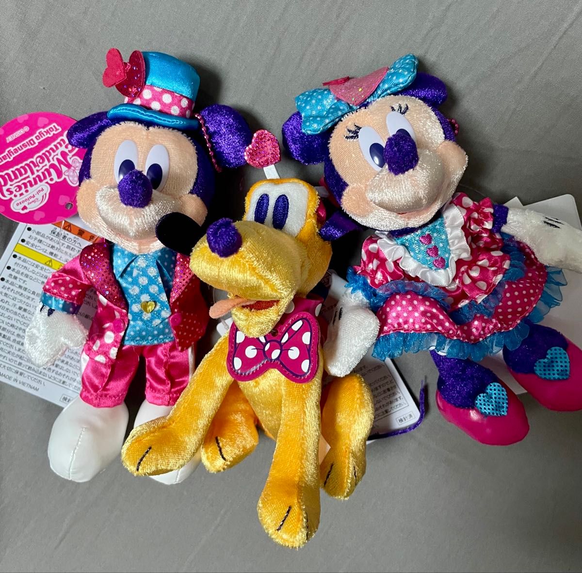 ディズニー パルパルーザ ミニーのファンダーランド ぬいぐるみバッジ