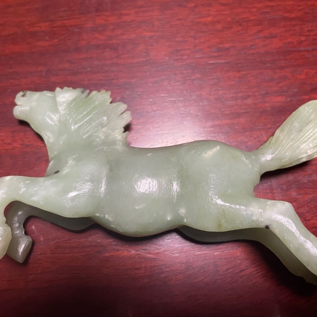 中国古美術 馬の置物 翡翠風 縁起物 骨董品｜Yahoo!フリマ（旧PayPay