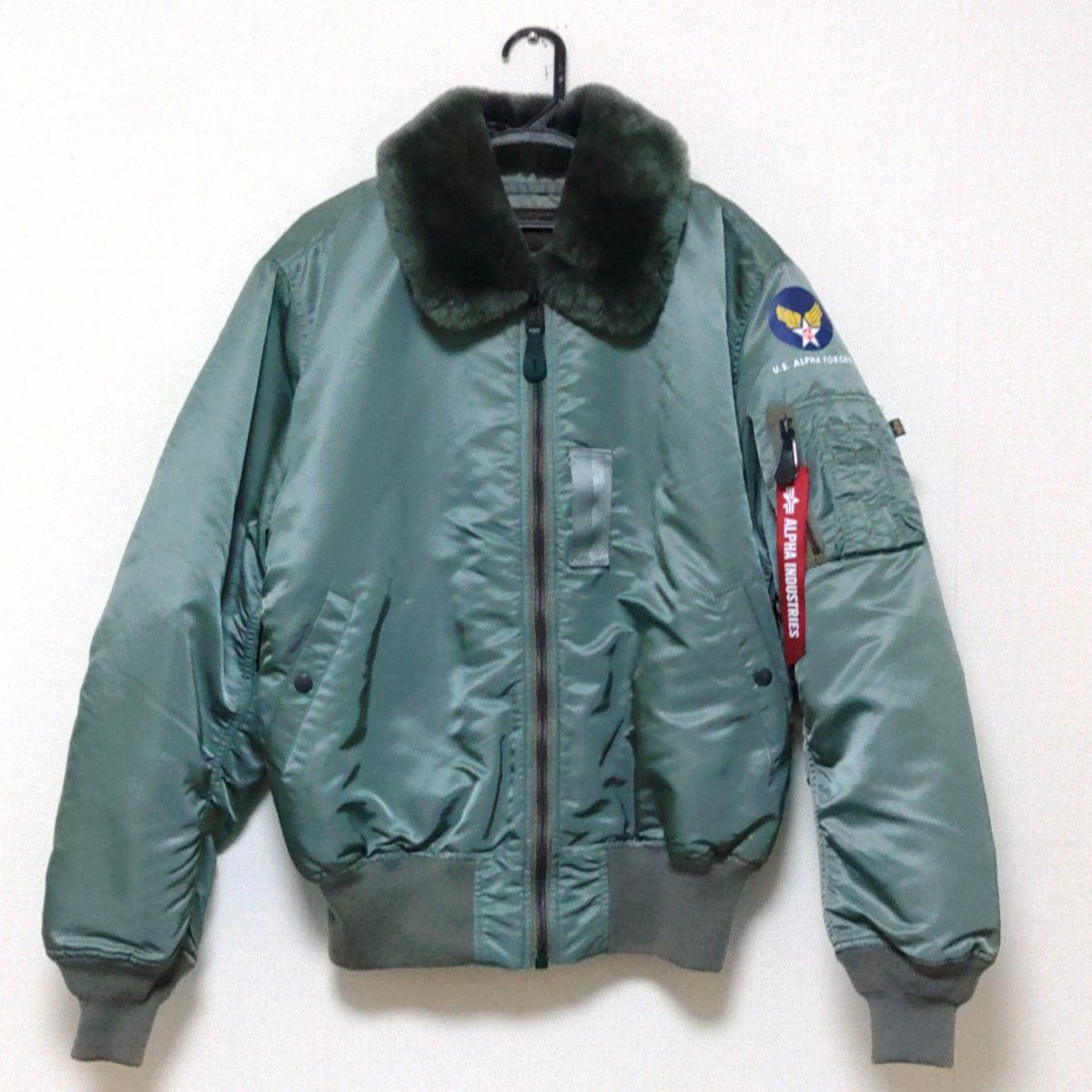アルファ B-15D VINTAGE MODEL フライトジャケット MA-1 前身モデル