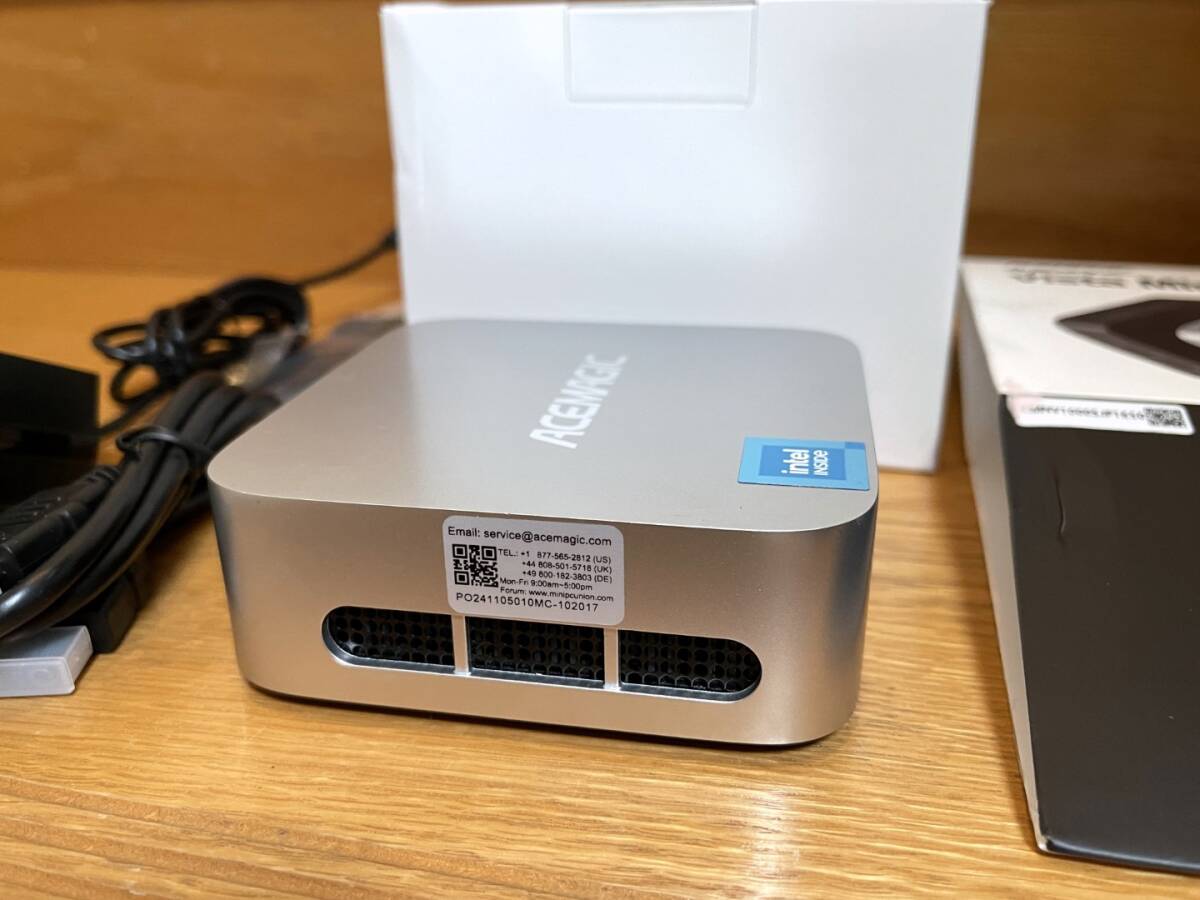 サクサク動作 【 ACEMAGIC ミニpc V1 】mini PC Intel N97 16GB M 2