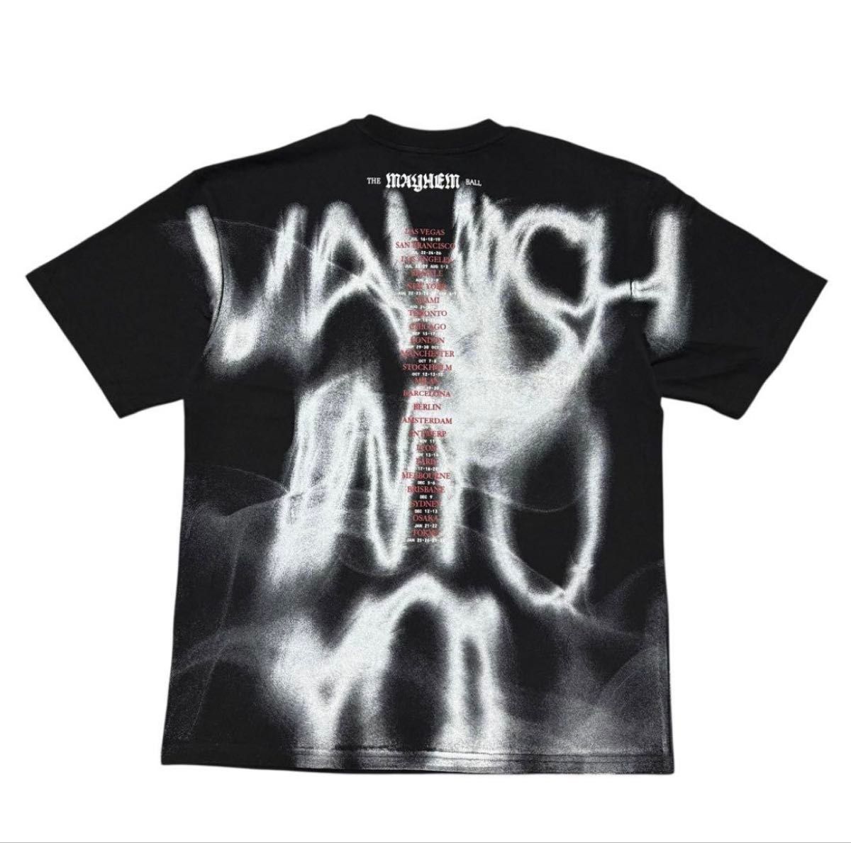 レディ・ガガ ENGLISH DATE BACK SS TEE 8番 Sサイズ レディ・ガガ