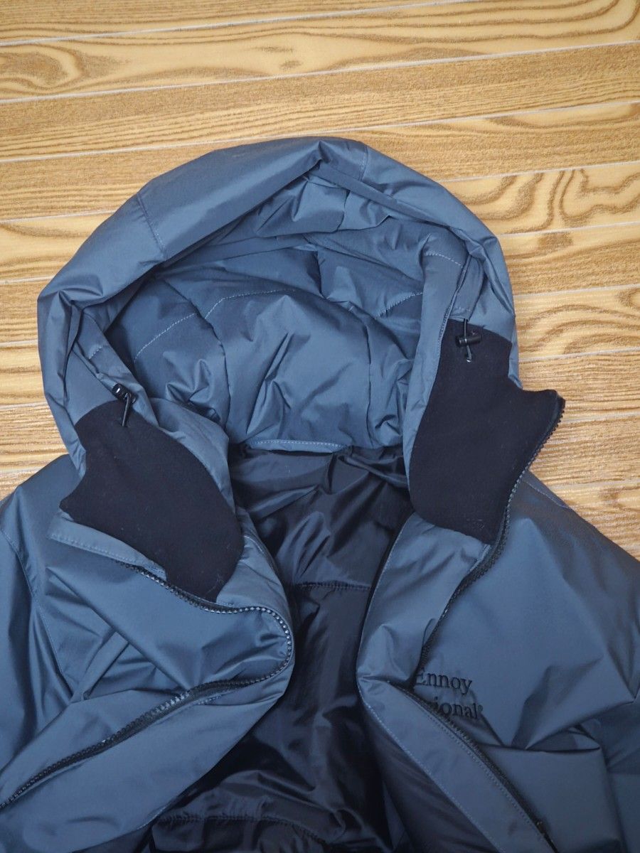 値下げ不可 最終価格 ENNOY PADDED NYLON HOODIE GRAY XL 美品｜Yahoo