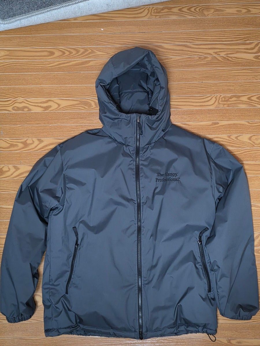 値下げ不可 最終価格 ENNOY PADDED NYLON HOODIE GRAY XL 美品｜Yahoo