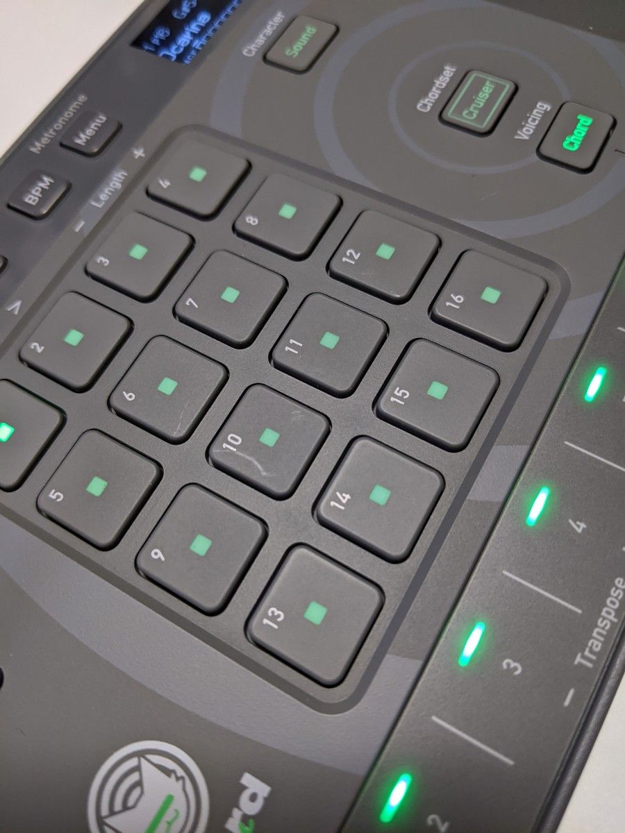 使用わずかToraiz Chordcat 第1ロット品 (ファームウェア最新V1 30