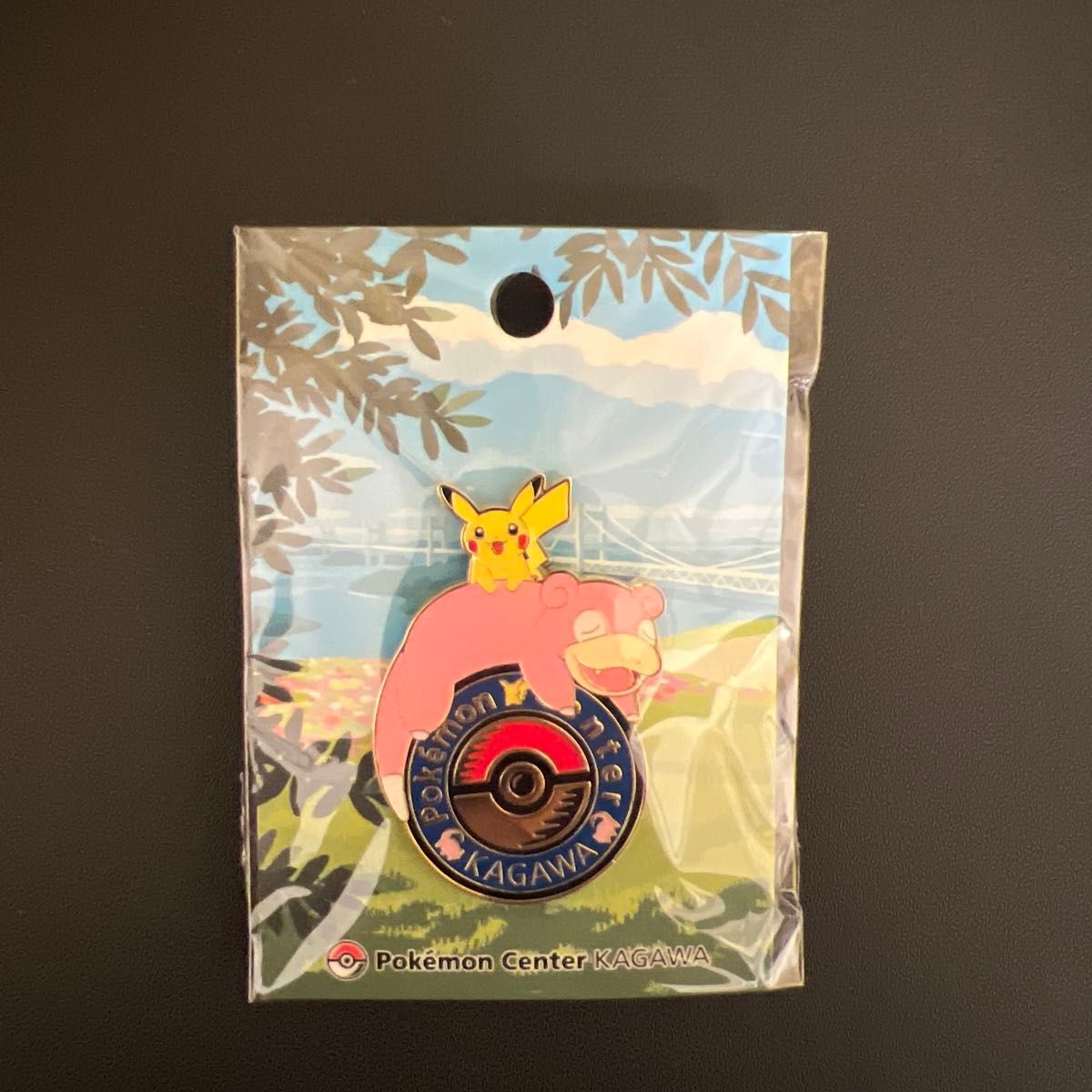 ポケモンセンターカガワ ヤドン ピカチュウ ピンズ ピンバッジ