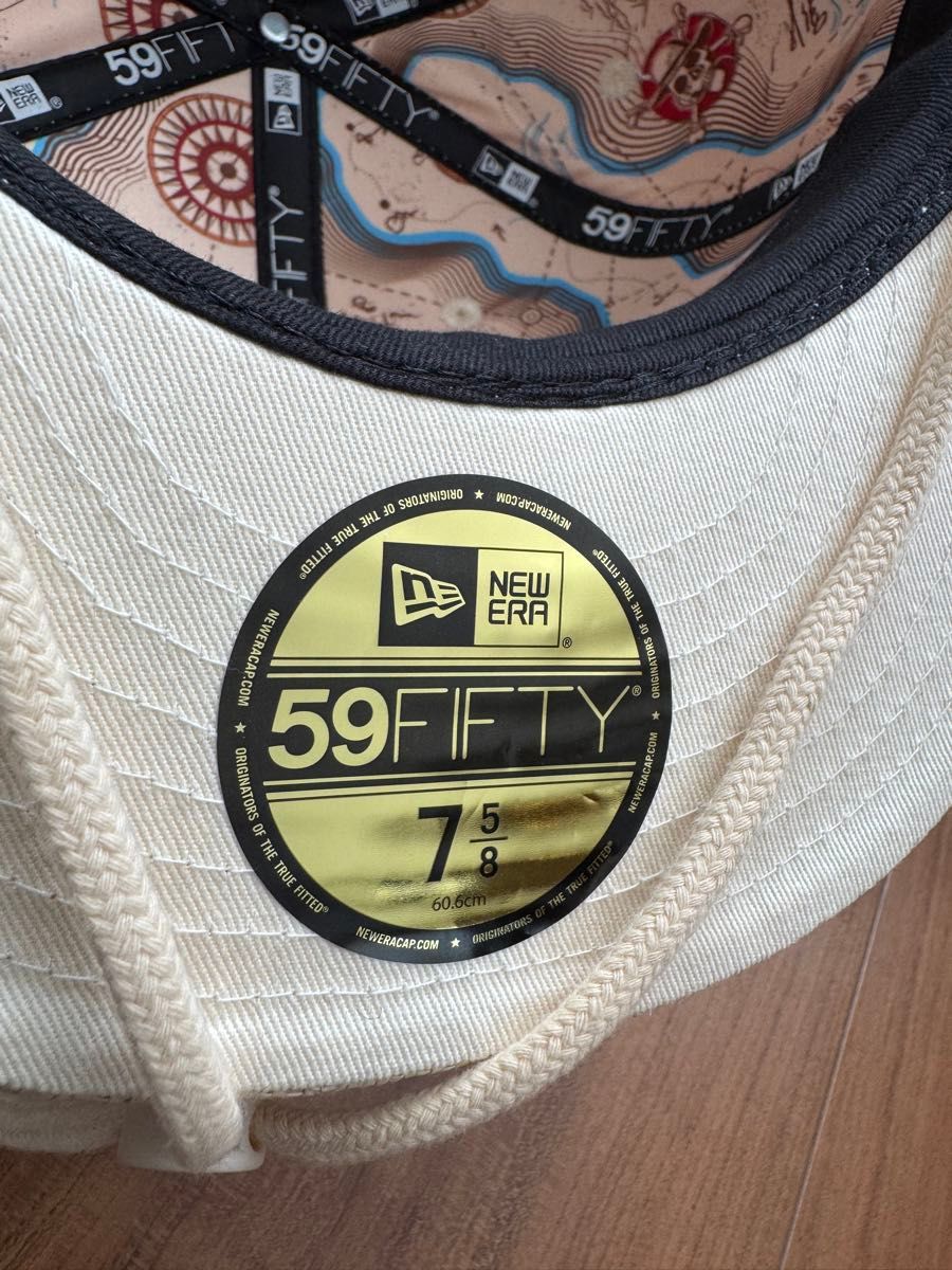 59FIFTY ONE PIECE Netflix 7 5/8 ニューエラ コラボ ストロー 未使用