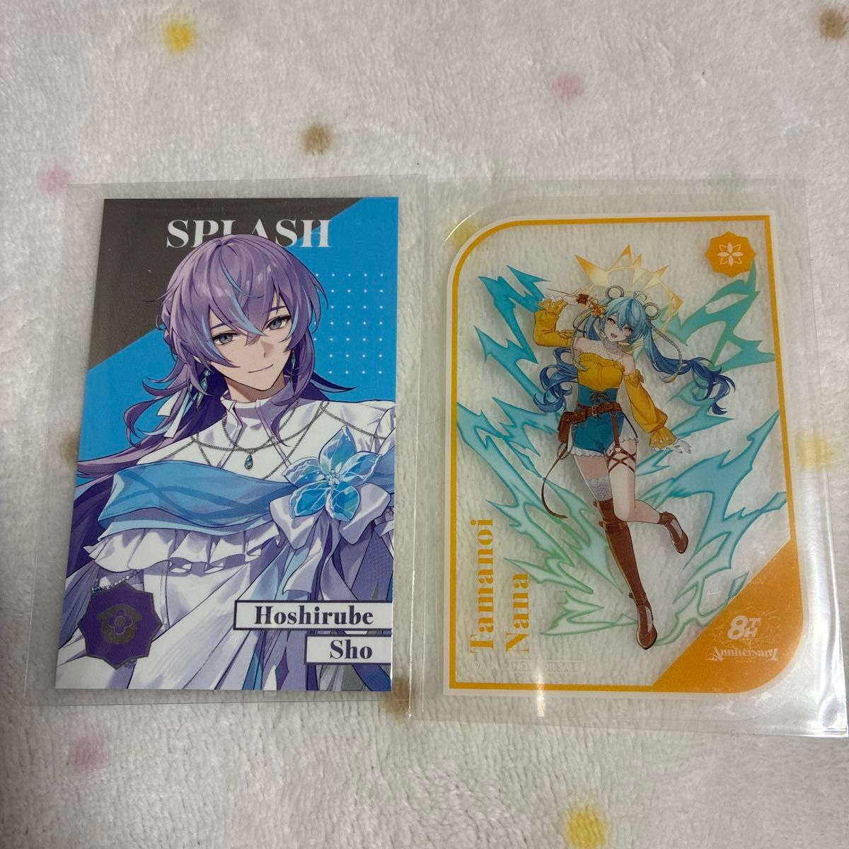 星導ショウ 珠乃井ナナ にじさんじ 8周年 8th Anniversary メタル
