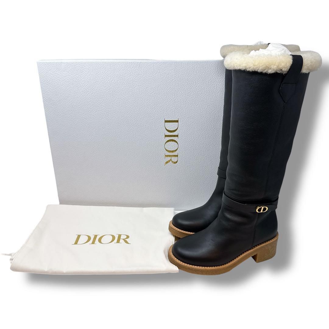 クリスチャンディオール Christian Dior ロングブーツ 35D レディース