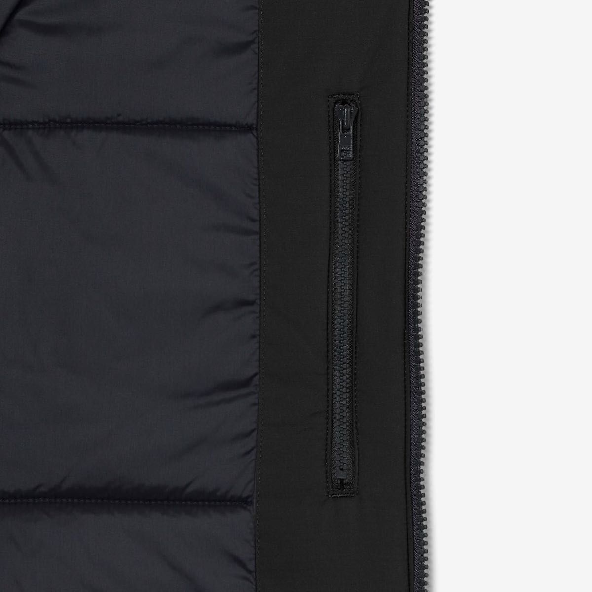 Lサイズ ENNOY スタイリスト私物 PADDED NYLON HOODIE BLACK エンノイ