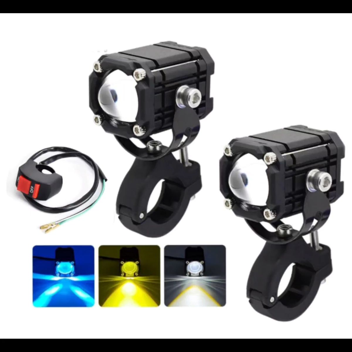 MOTOBOX レブル REBEL 250 500 ヘッドライト 縦目 LED 2灯化 キット