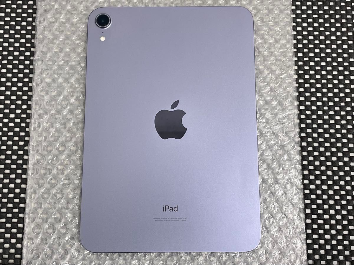 iPad mini6 64GB Wi-Fiモデル パープル MK7R3J/A A2567 第6世代 Apple