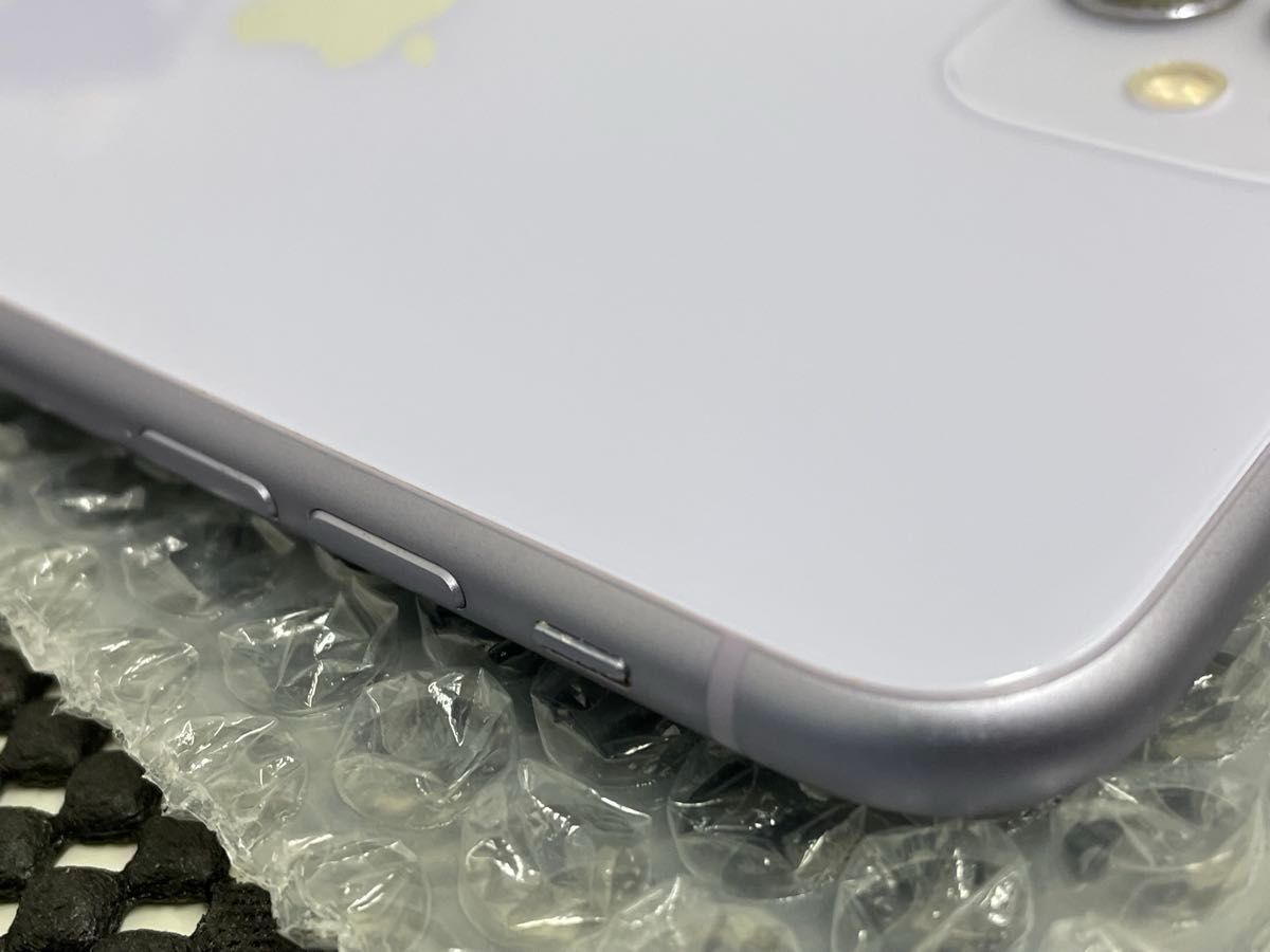 SIMフリー iPhone11 128GB パープル MWM52J/A A2221 バッテリー最大